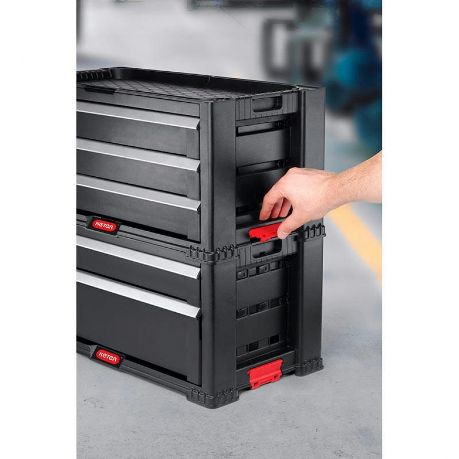 Ящик для инструмента, 2 полки, 2 Drawer Tool Chest System KETER 17199303